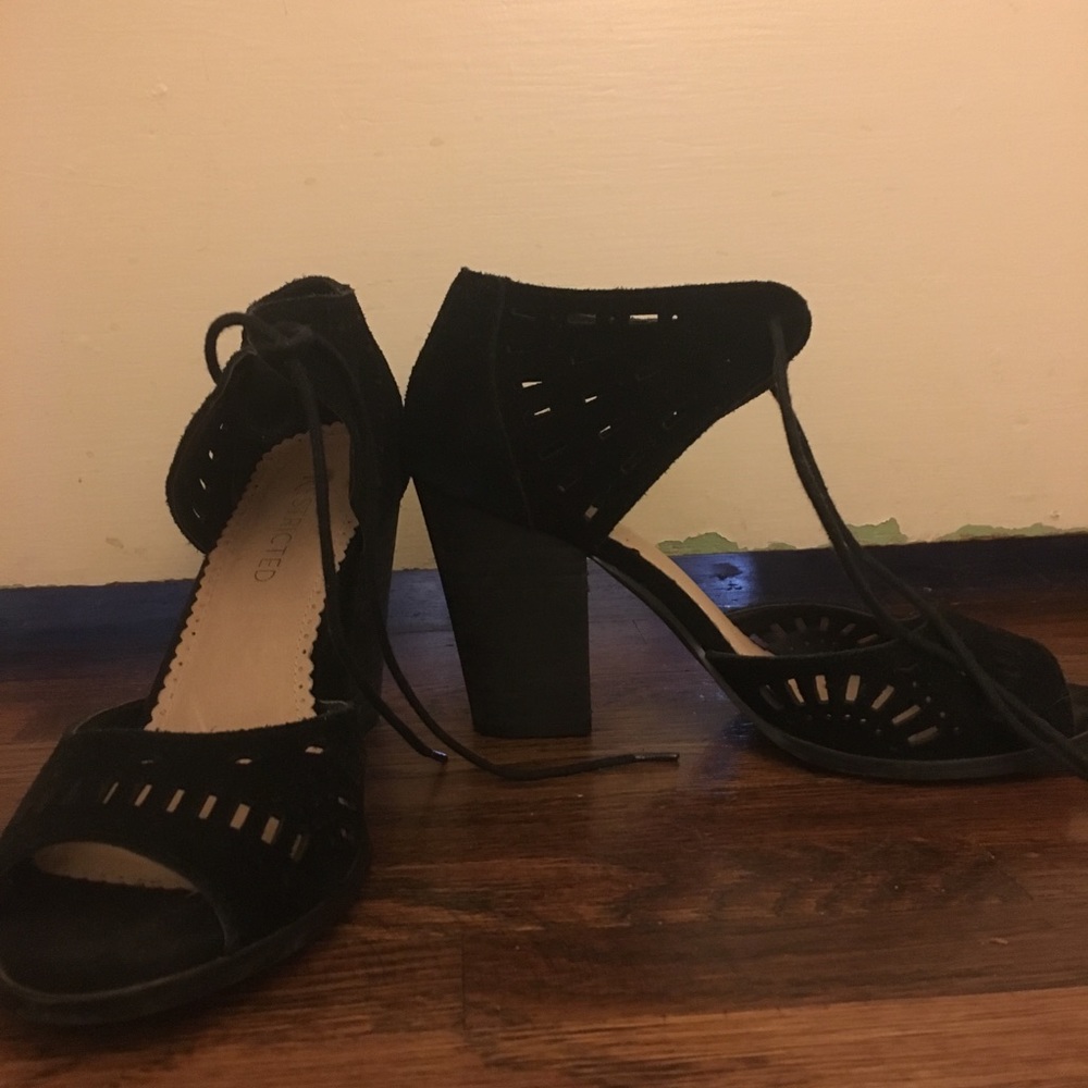 Black heels